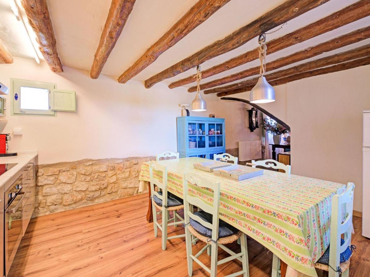 Lively Holiday Home In Fraga With Private Pool Bagian luar foto