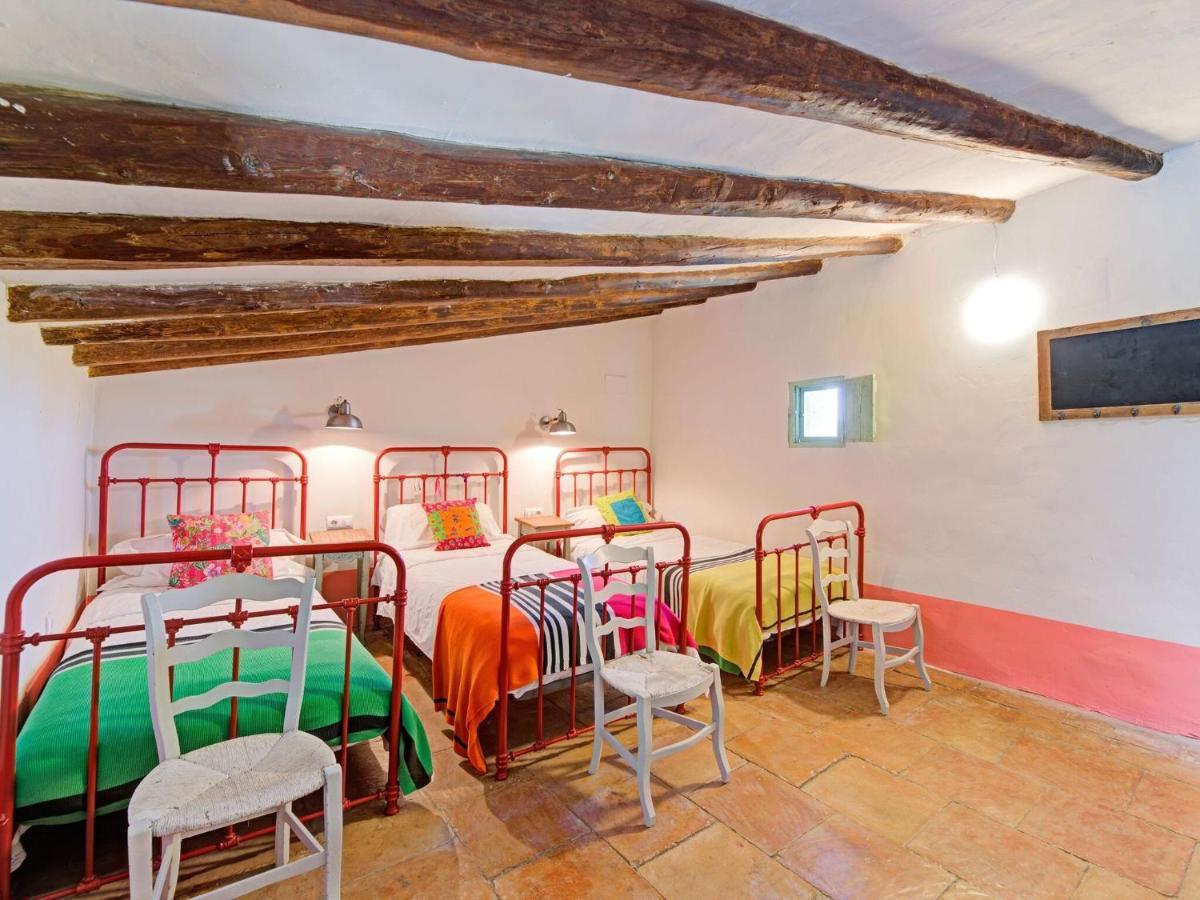 Lively Holiday Home In Fraga With Private Pool Bagian luar foto