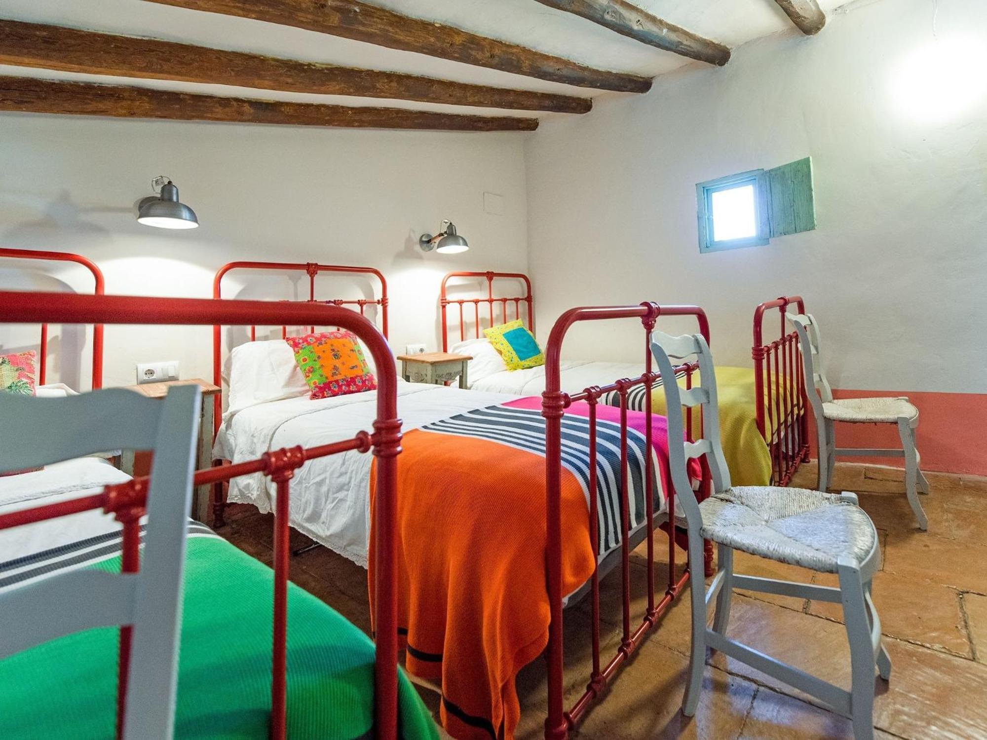 Lively Holiday Home In Fraga With Private Pool Bagian luar foto